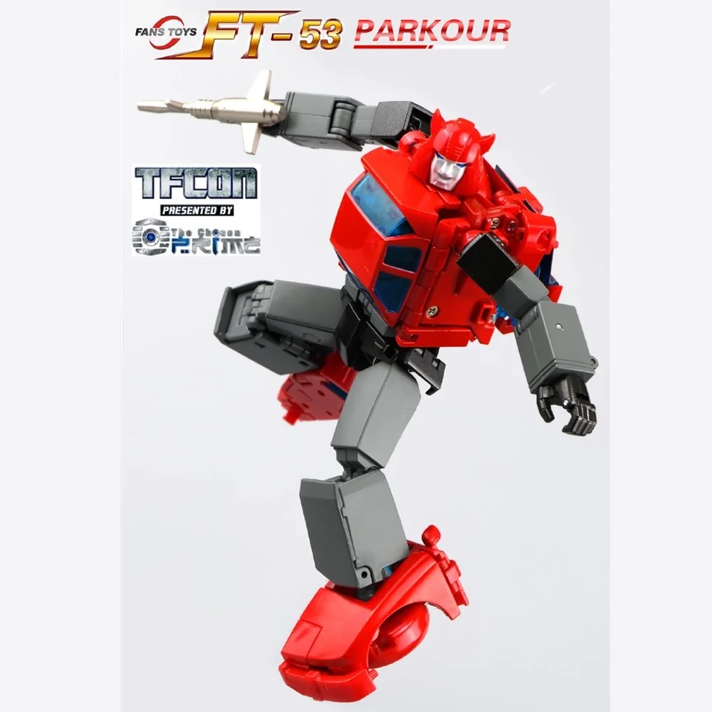 Transformação FansToys Robô Modelo com Caixa, Parkour Cliffjumper, Figura de Ação Mp Ratio, FT FT53, Em Stock