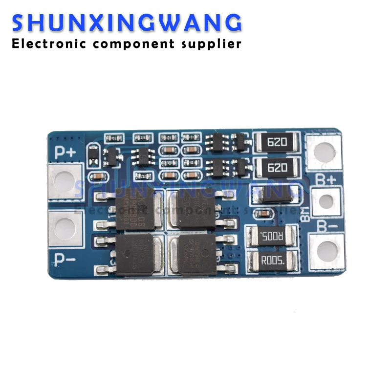2S 10A 7.4V 18650 lithium battery protection board 8.4V balanced function/overcharged protection