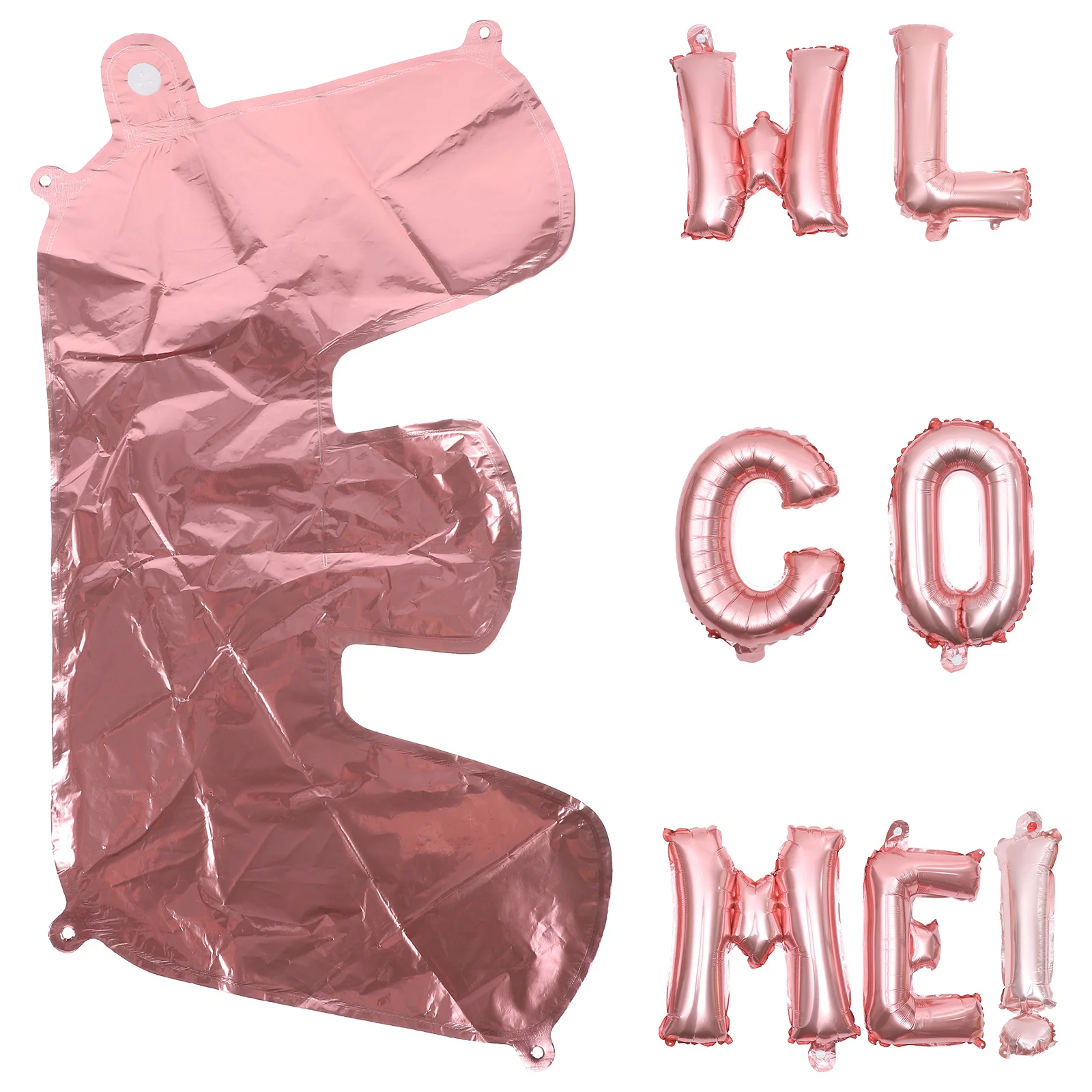 

1Set Welcome Letter Foil Balloons Durable Aluminum Film School Party Decoration Back to School Classroom Wall Banner