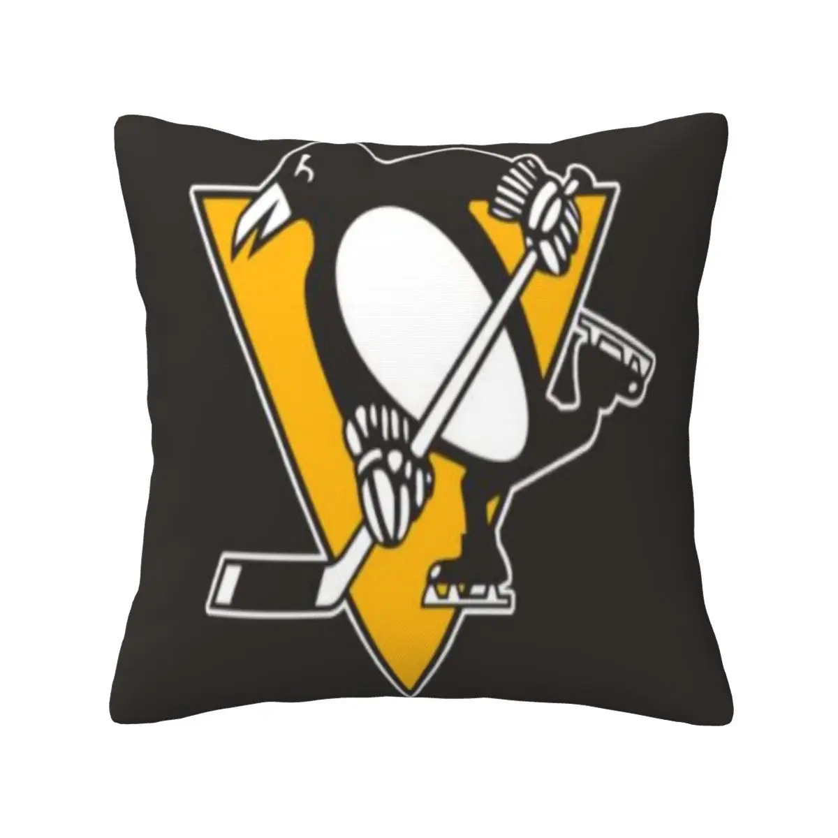 Penguins-Pittsburgh Merch Vintage Print Pillowcase Home Decor Lathe Throw Pillowcase Bedding Pillowcase