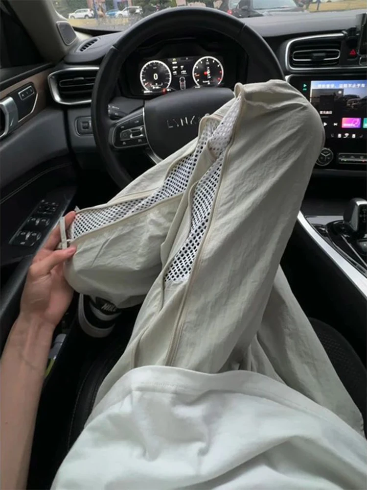 

Men's Climbing ell Pants Summer Me Breathable Qui Dry Sports Casual Straight Leg Zipper Side ket Outdoor Adventure