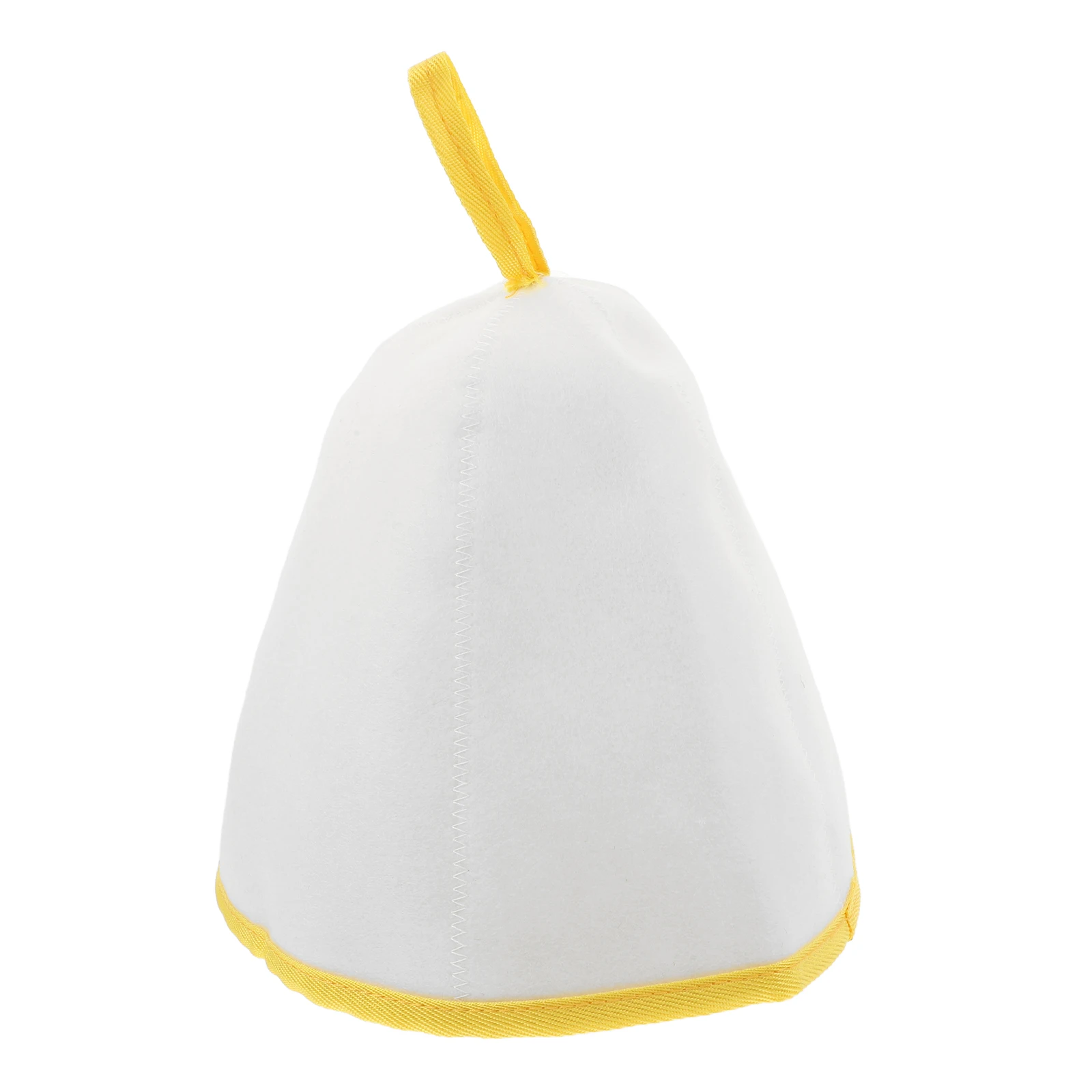 

Felt Sauna Bath Hat Dry Hair Cap Shower Bathing Headwear Cloth Men Women Vaporarium Spa Accessories Steam Room Japanese Style