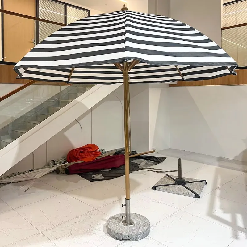 

Durable aluminum parasol, outer umbrella mushroom shade, heavy duty cantilever large, modern foldable base