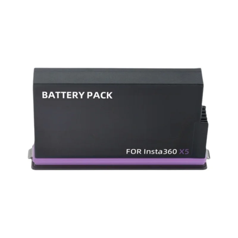 بطارية JH-X5 بقدرة 2850 مللي أمبير في الساعة لكاميرا الحركة Insta360 X5 مع شحن سريع بقدرة 18 وات وتحكم في درجة الحرارة