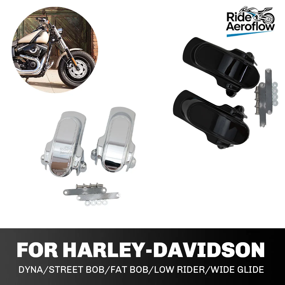 

Motorcycle Black/Chrome Rear Axle Nut Covers Caps For Harley Dyna Street Bob Super Glide Low Rider Fat Bob Wide Glide 2006-2017