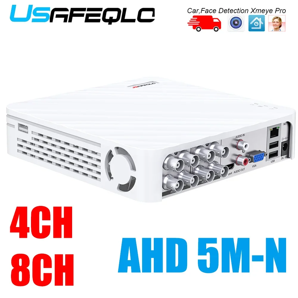 

6 IN 1 Max IP 5MP 16CH NVR 4CH 8CH AHD DVR Surveillance Video Recorder Mini CCTV Hybrid DVR Recorder 5M-N 1080N Motion Detect