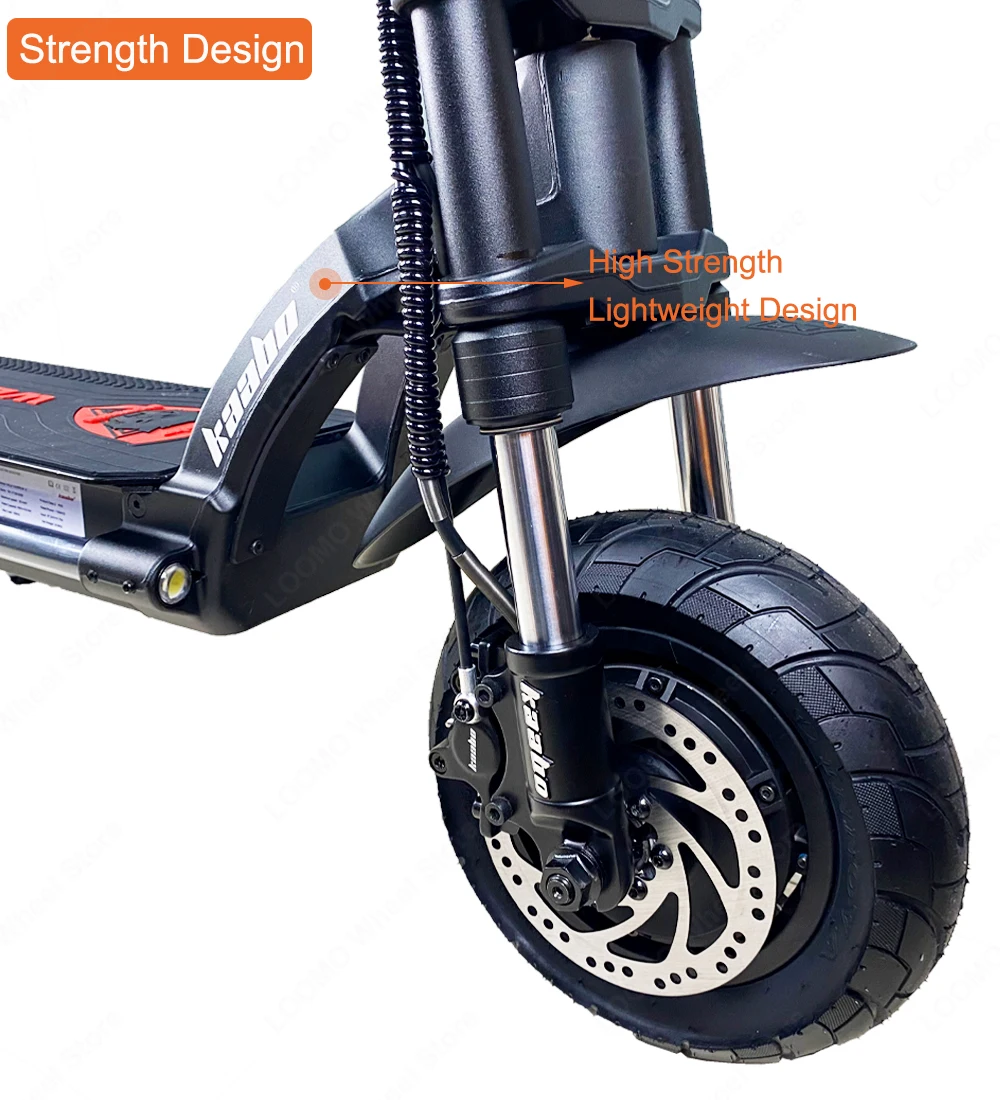 IN Stock KB Wolf Warrior X 60V 21Ah 10inch Dual Motor 2*1100W Foldable Audlt KB Wolf Warrior X Electric Scooter