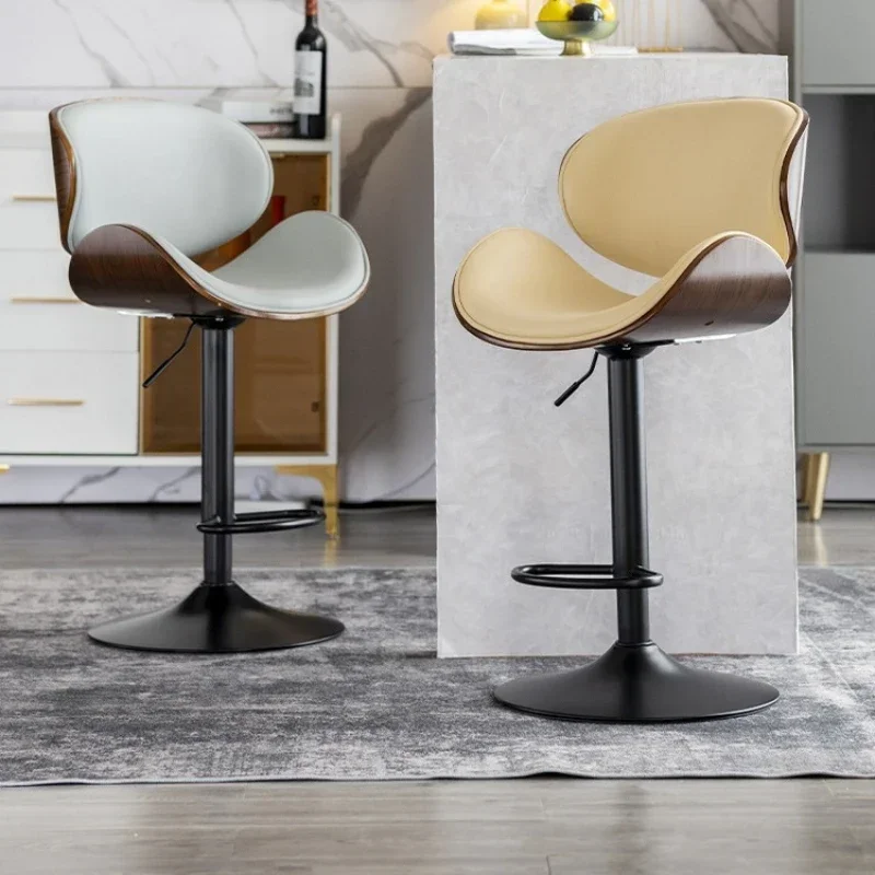 

Modern Bar Stool Furniture Design Chairs Manicure Chair Lightweight Luxury Home Height Outdoor Kitchen Counter Silla Barber Shop