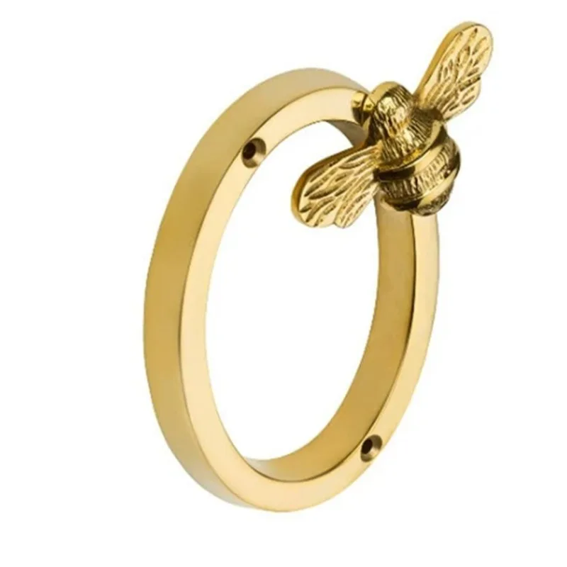 Luxury Bee House Number Plaque Waterproof Door Number Sign Villa Outdoor Wall Art Decoration