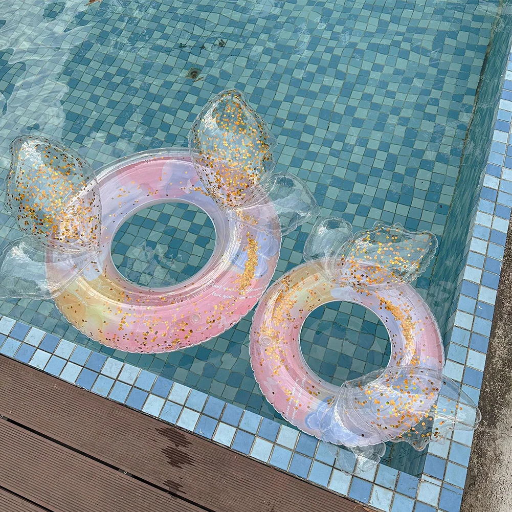 Anello da nuoto gonfiabile per tubo da nuoto per bambini Anello da nuoto per bambini Cerchio da nuoto Piscina galleggiante Attrezzatura per giochi d'acqua da spiaggia