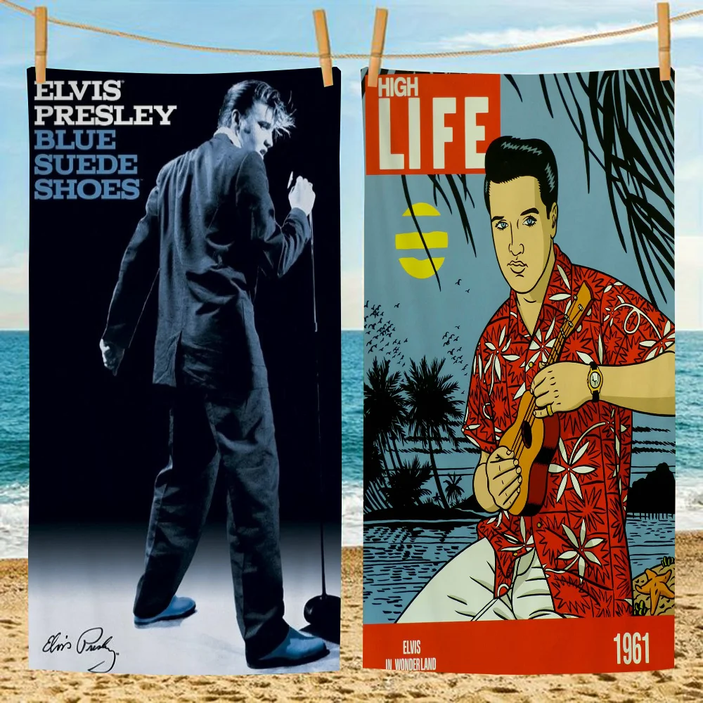 E-elvis p-presley Strand tuch für Kinder personal isierte Badet uch Pool Handtuch Urlaub Geschenk