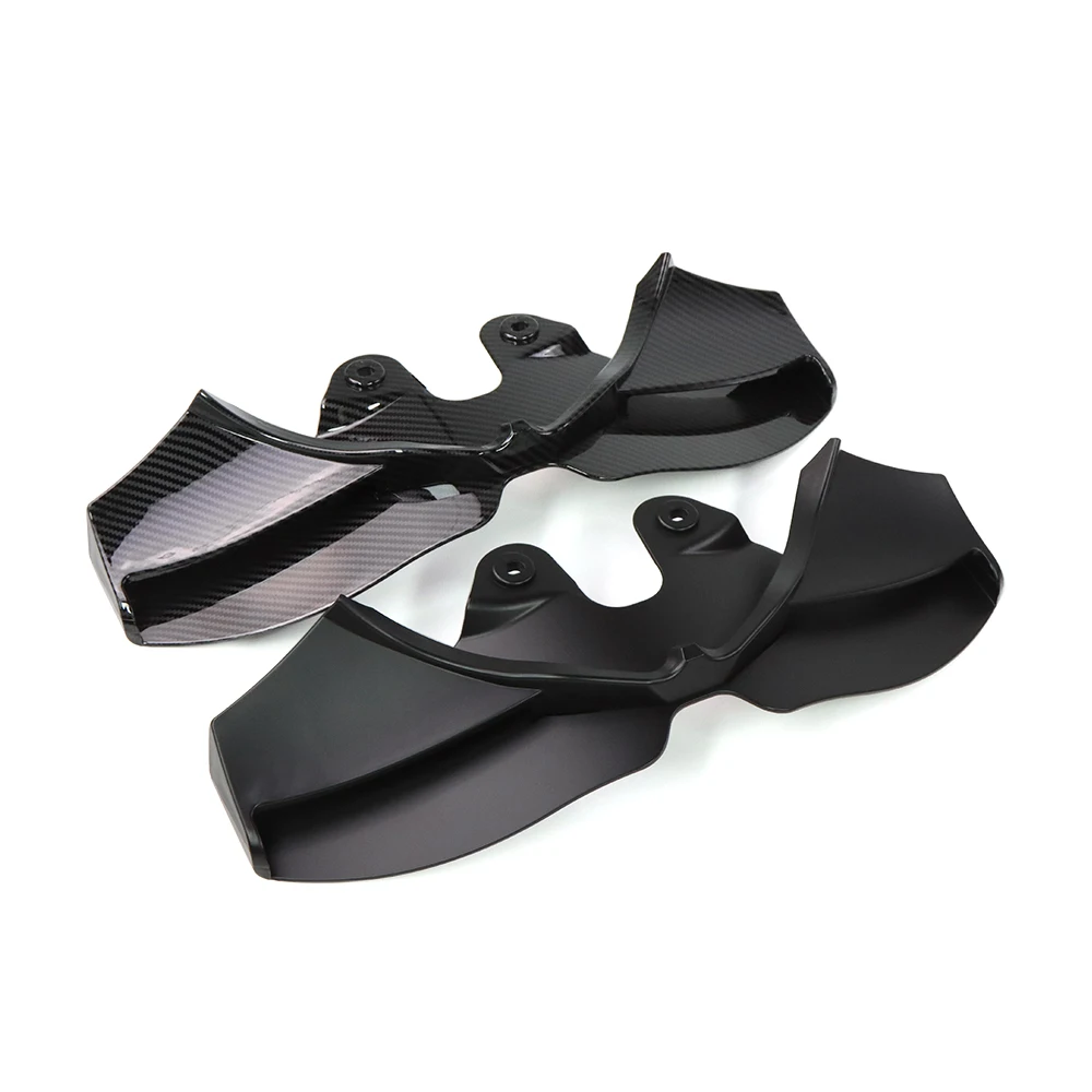 Для Triumph Street Triple 765R 765RS нижний спойлер для губ, боковое крыло, черный комплект из углеродного волокна для мотоцикла, аксессуар