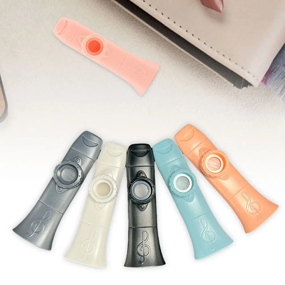

Portable Easy To Learn Kazoo Flute with Lanyard Funny Musical Instruments Joyful British Musical Whistle Toy Gift