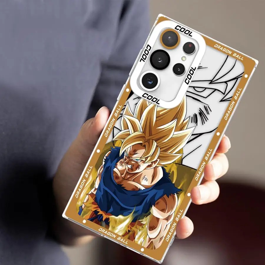 حافظة لهاتف سامسونج جالاكسي S25 Edge S20 Plus S24 S22 FE S23 Ultra S21 نوت 20 Ultra 10 هاتف شفاف #5