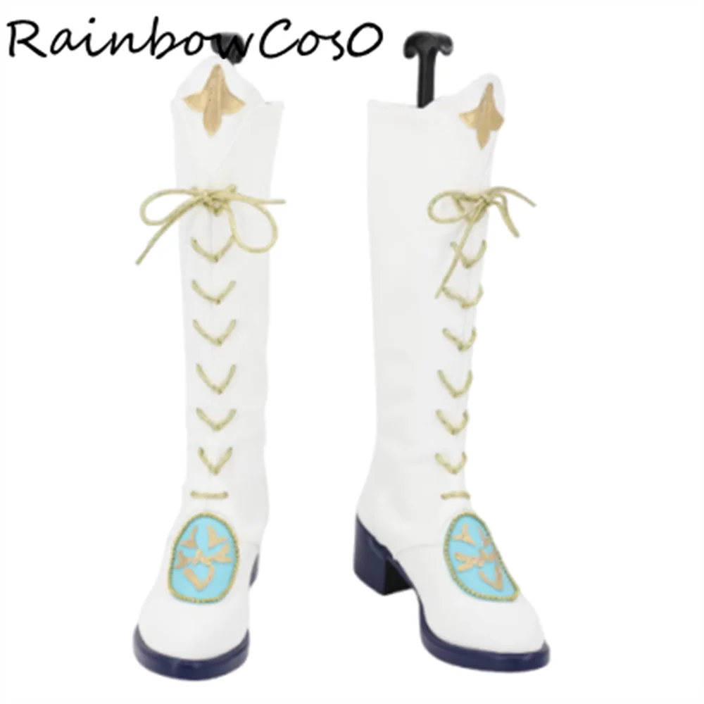 Zapatos de Cosplay de Tomoe Hiyori, Saegusa Ibara, Ran Nagisa, Sazanami Jun, Botas de Anime para Halloween, Navidad, RainbowCos0 W5644