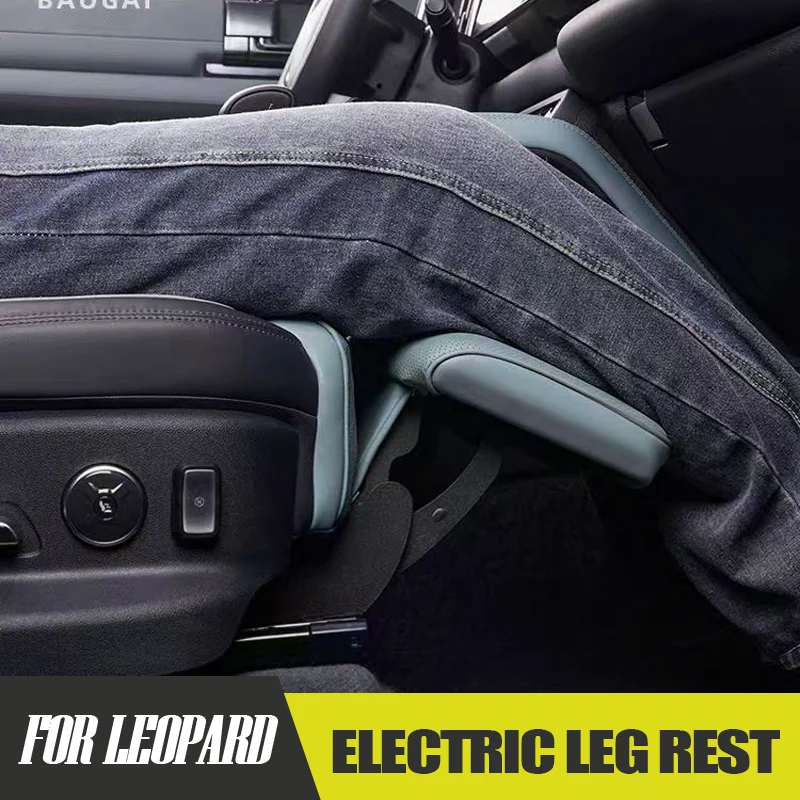 

For BYD Leopard 5 Electric Leg Rest Queen Co-Pilot Upgrade Kit – Premium Seat Footrest Interior Modification