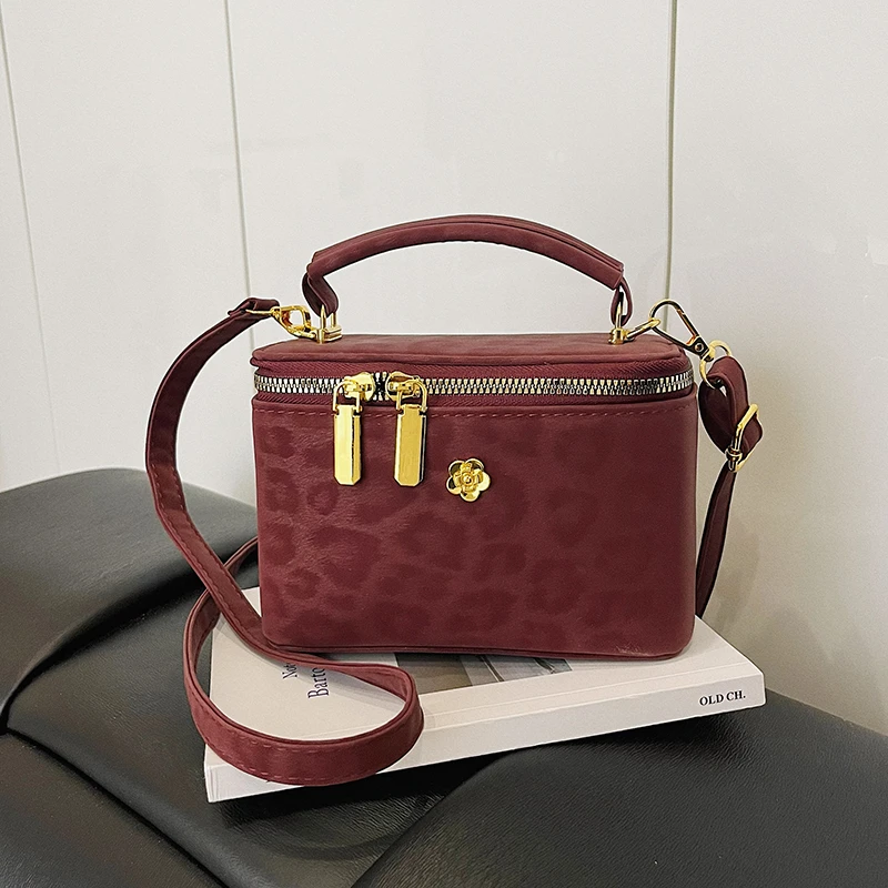 

Стильный повседневный винтажный клатч для женщин с однотонным кожаным ремешком через плечо