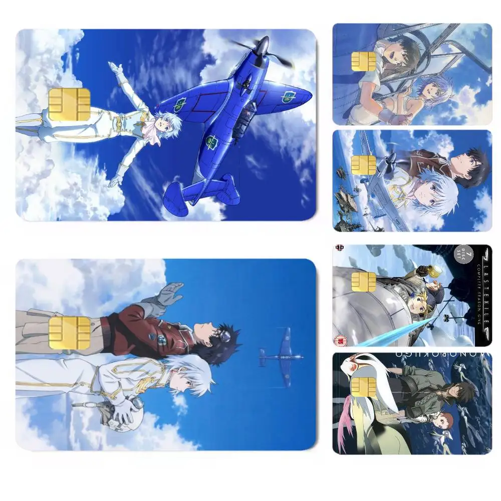 Underrated Anime L-Last Exile-e High Definition Matte PVC Film Tape | For Credit Card, Debit Card Stickers & Gift Decoration