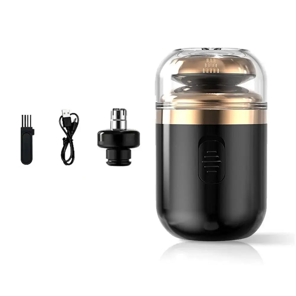 Mini Reizen Elektrisch Scheerapparaat Compact USB Capsule Reiziger Snel Krachtig Draagbaar Leven Ultra Scheermes Scheren Stille Macht Lang M0Y1