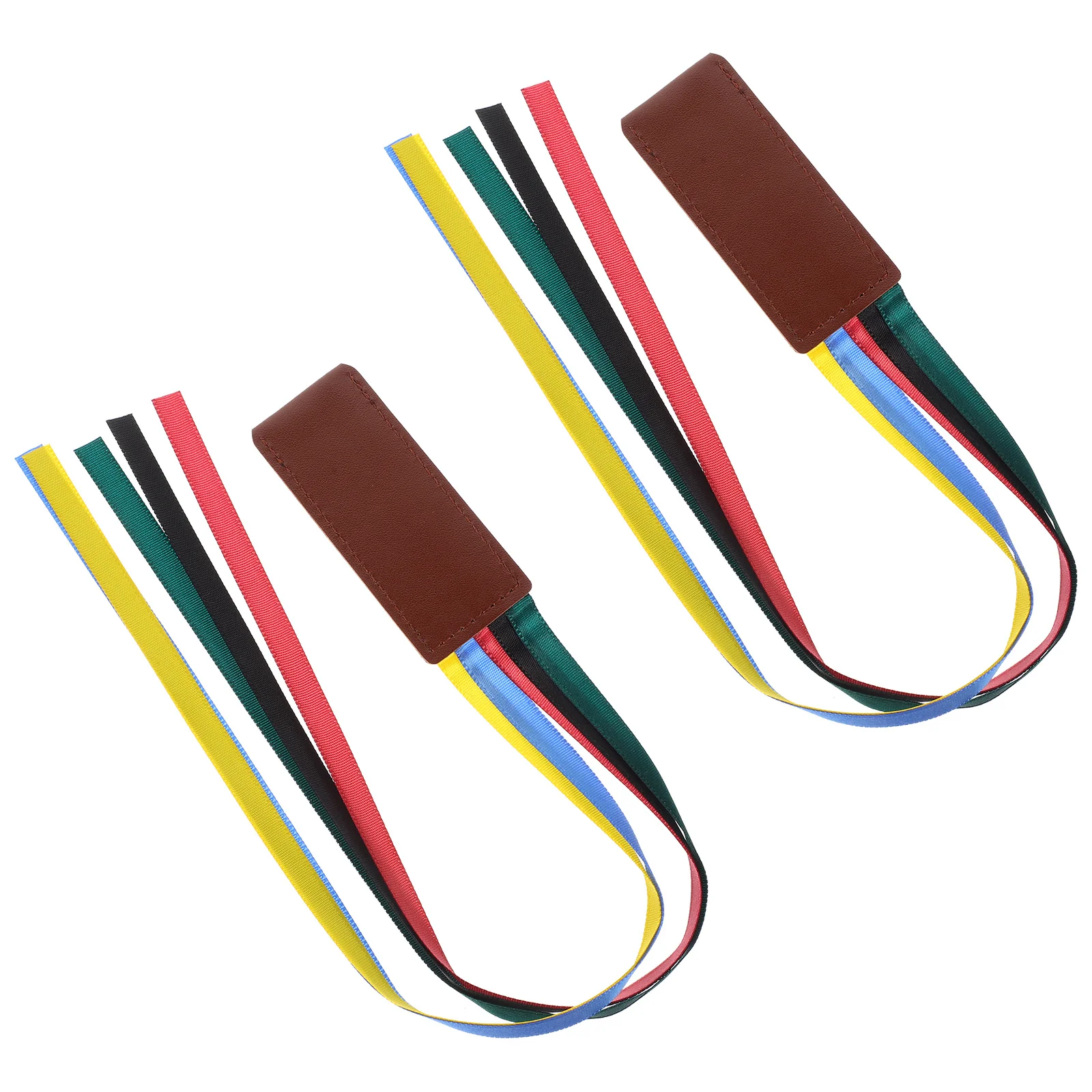 2Pcs Ribbon Bookmarks Wear-Resistant Multi-Function Book Markers Household Bible Page Markers Portable Book Decoration