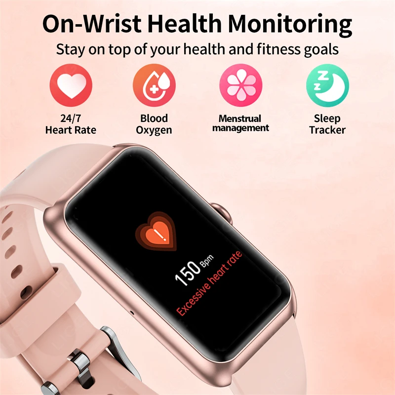 2026 New Smartwatch 1.47-inch Blood Oxygen Heart Rate Sleep Health Monitoring Information Push Multi Sports Band Watch Bracelet