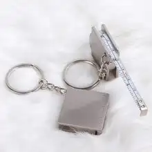 Retractable Steel Tape Measure Keychain #2