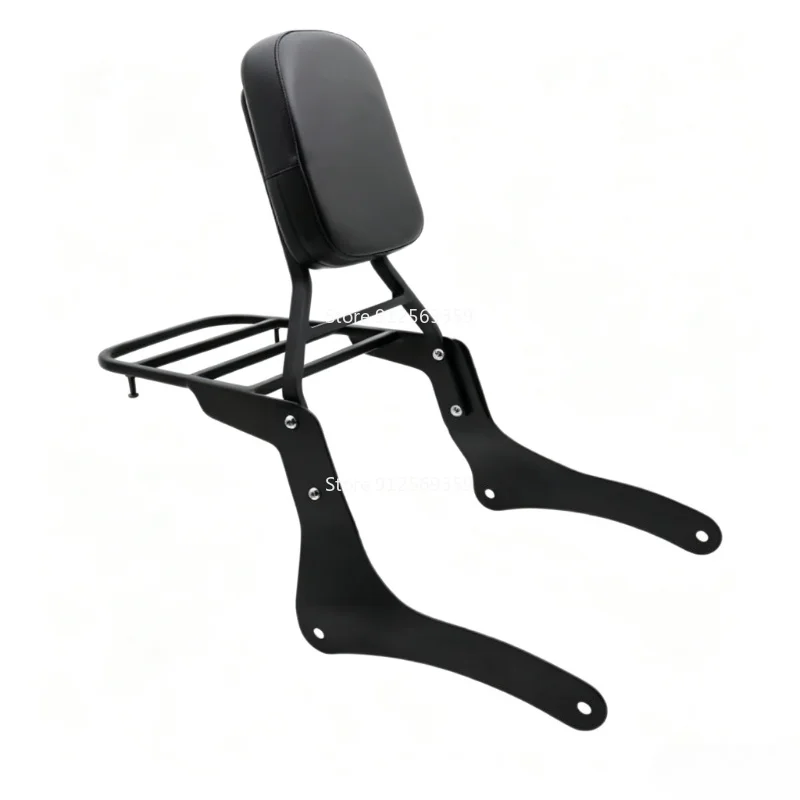 Vulcan VN900 Rear Luggage Rack Support Trunk Holder Cargo Shelf Bracket w/ Backrest Sissy Bar for Kawasaki Vulcan VN 900 06-23