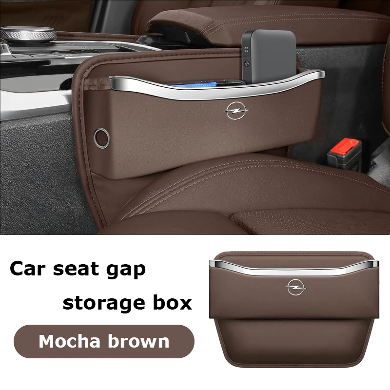 1 Uds. Caja de almacenamiento para huecos de asiento de coche, accesorios interiores multifuncionales para Opel Insignia Astra Antara Meriva Zafira H G Corsa