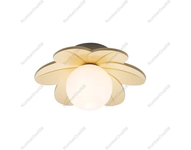 

Nordic Cream Wind Ceiling Light Modern Living Room Corridor Porch Balcony Light Children's Room Bedroom Cloakroom Light