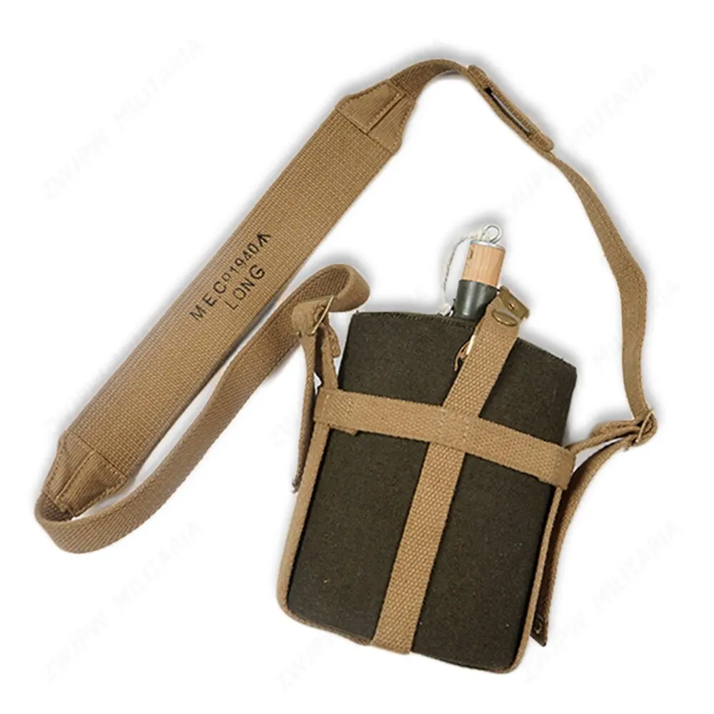 WWII WW2 UK BRITISH ARMY P37 CANTEEN WITH STRAP XXXXXX MILITARY High Quality Replica ZWJP  UK10308