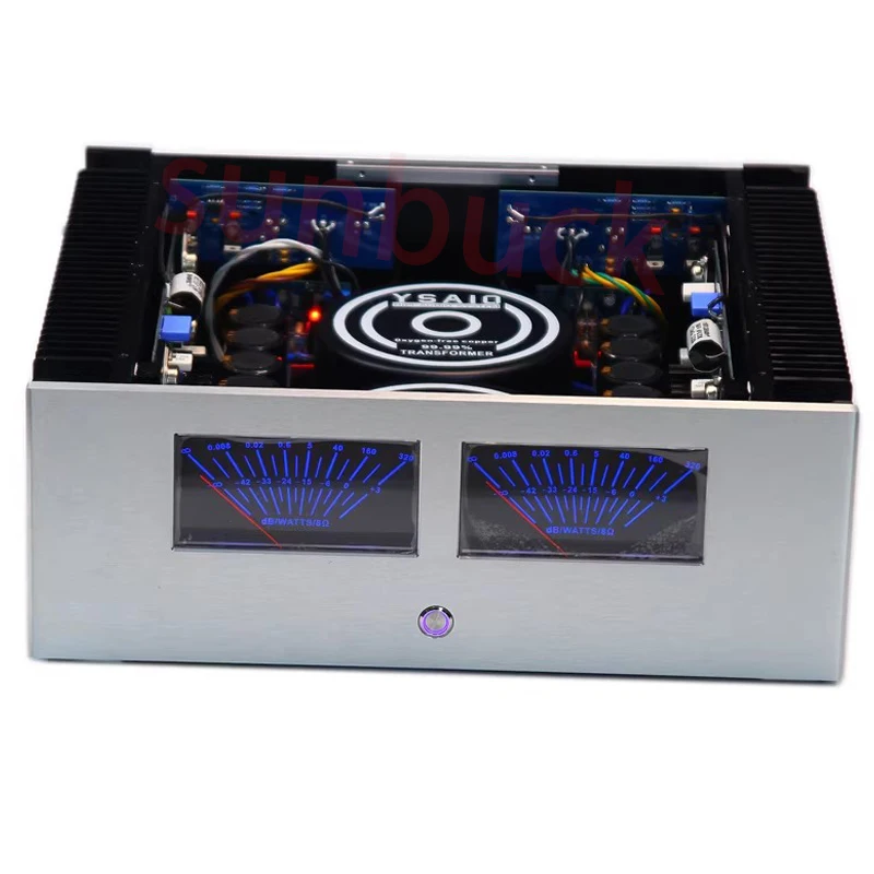 

SUNBUCK M980 pure Rear power Amplifier HiFi Imported Gold Sealed 12 Tube Class A RCA Balanced Input Channel 2.0 Amplifier Audio