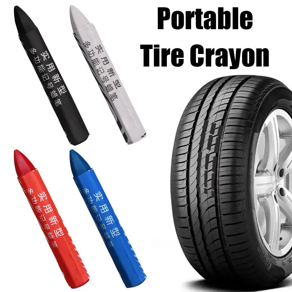 Universal Tire Crayon Marker Waterproof Portable Marking Crayons For Motorcycle Electric Vehicle Fade Resistant ﻿Equipment U6U8