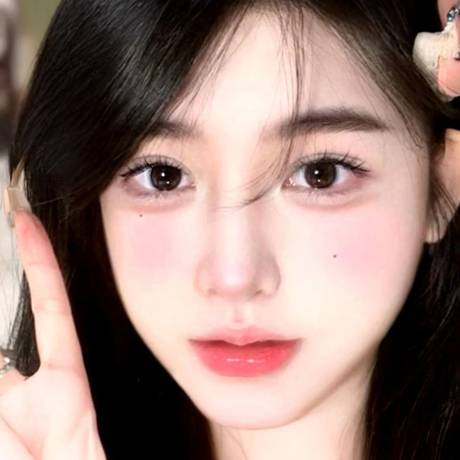 Selbstklebende Manga-Falsche Wimpern, kleberfrei, ultradünn, Wispy Lashes Extension, 7–13 mm, natürliche koreanische Wimpern, vergrößern Sie Ihre Augen – Detail 7