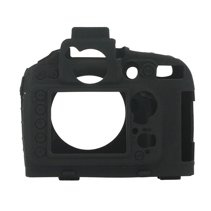 Top Texture Design Rubber Silicon Case Body Cover Protector Soft Frame Skin for Nikon D800 D800E Camera