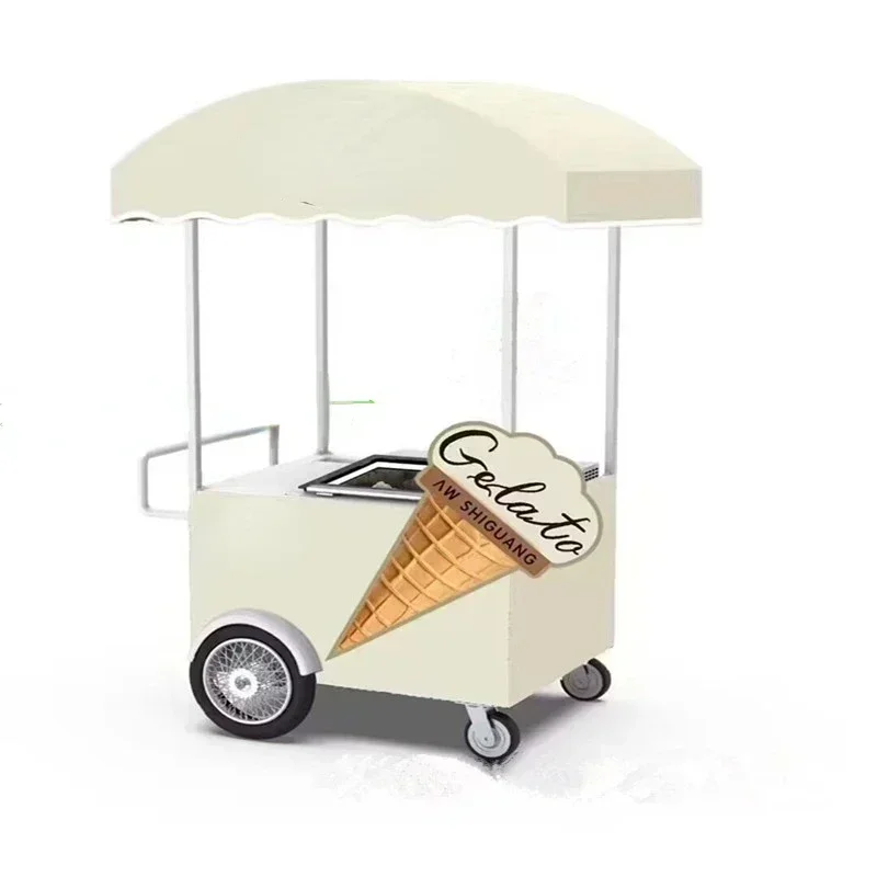 

Wrought iron stall trucks, trolley carts, float carts, multi-functional dessert carts, commercial promotion display stands Hot s