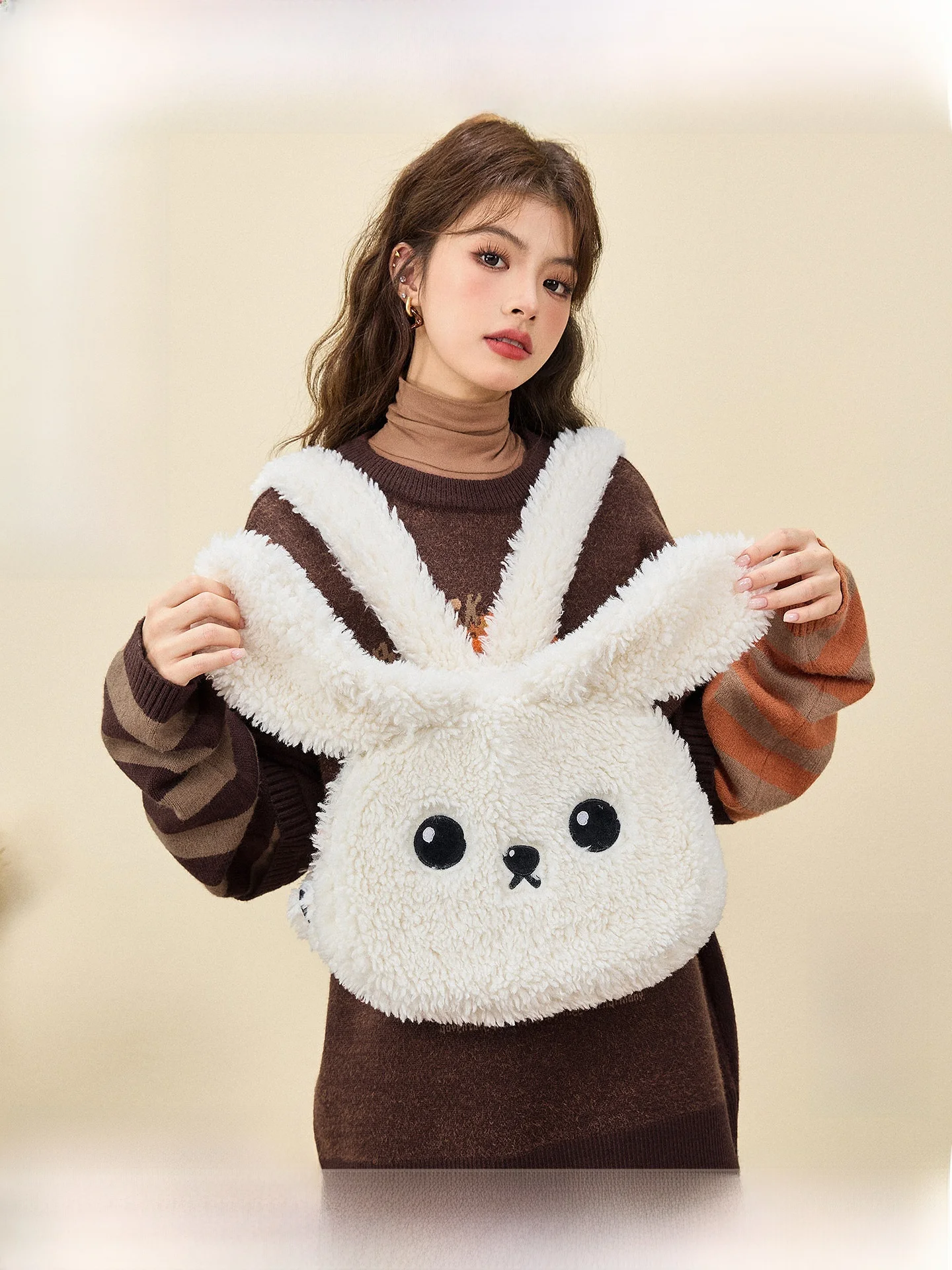 sweet-cute-bdu-yellow-du-plu-bag-winter-2025-new-sle-embroidered-patch-work-handbag-faionable-soft-toy-bag