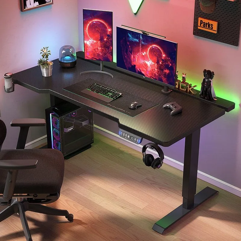 Segmented desktop, electric lifting table, computer table, desktop e-sports table, home desk, desk, study table