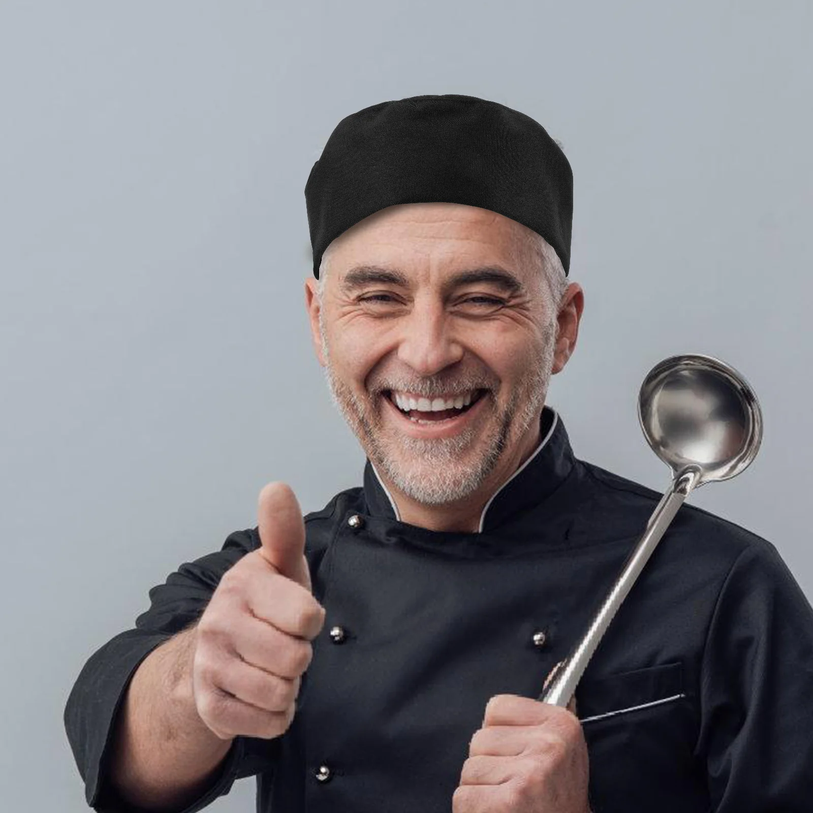 Koksmuts Comfortabel Duurzaam Ademend Unisex Elegante Keuken Kookhoed voor Restaurant Chef Accessoires Mannen Vrouwen Volwassen