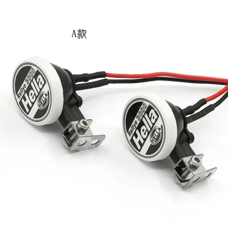 

18-20mm Retro Round Roof Light/cross-country Searchlight Headlight/front Bumper Spotlight for 1/10 Simulation Rc Car Trx4 Trx6