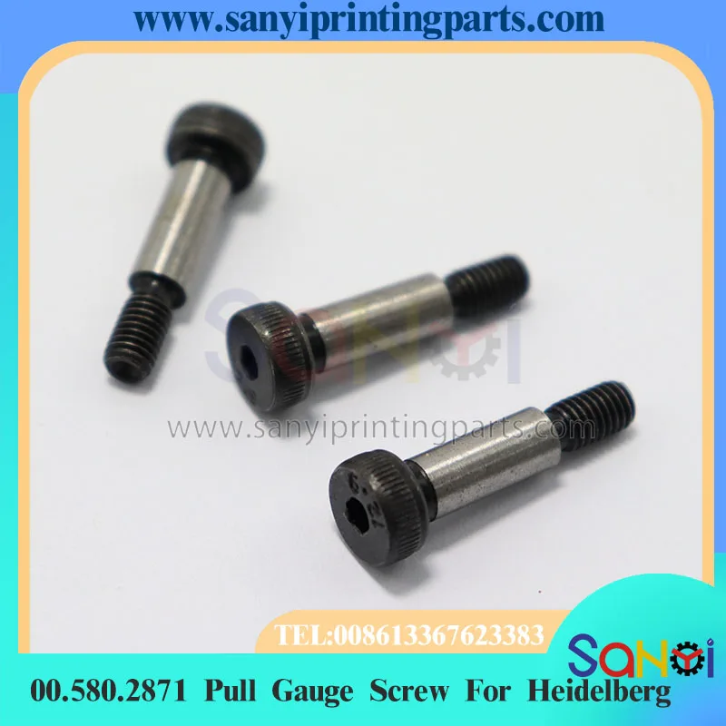 

1 шт., лучшее качество 00.580.2871, винт манометра 30x10 мм для деталей печатной машины Heidelberg