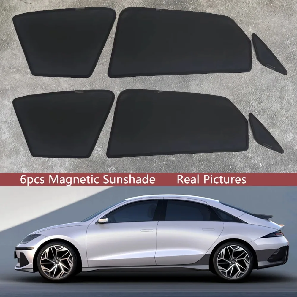 

Магнитная солнцезащитная шторка на лобовое стекло для Hyundai IONIQ 6 CE EV IONIQ6 Electric 2022-2026 2024