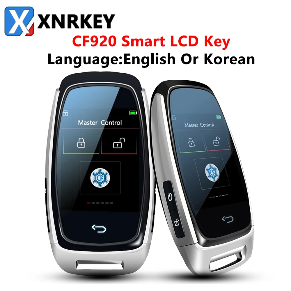 

XNRKEY Korean/English CF920 Modified Universal Smart LCD Key Comfortable Entry Auto Lock Keyless Go for Audi/Ford/Mazda/Toyota