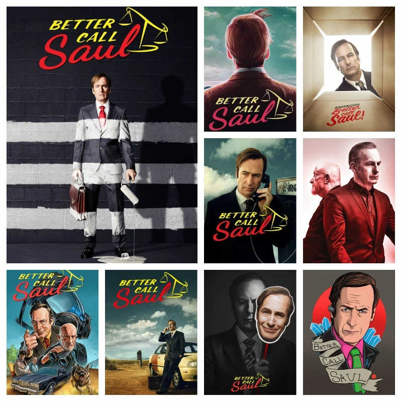 Better Call Saul Tv Show Diamond Painting Art Lawyer Bob And Jonathan Picture Mosaic Cross Stitch Artwork Home Decor