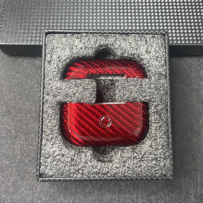 Obudowa słuchawek z prawdziwego włókna węglowego ACC dla nowego AirPods Pro 2 USB-C, ultracienkie etui ochronne, AirPodsPro2, AirPods3