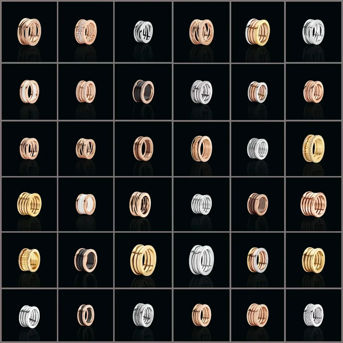 2024 Timeless Spring Ring - Exquisite High-Quality Jewelry, Enhance Your Fingers with Elegant Shine