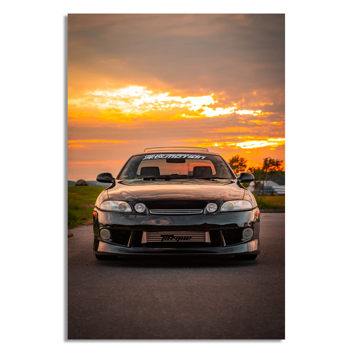 Posters and Prints Toyotas Soarer Classic Sports Car Decorative Painting Wall Art Canvas Printingsfor Living Room Home Decor