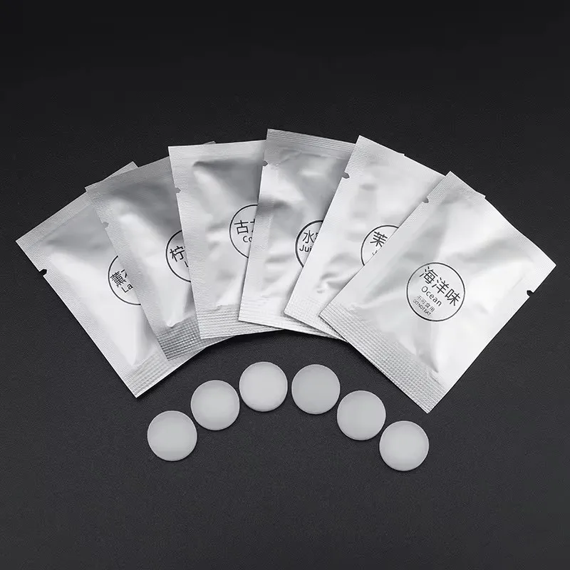 1/5/10Pcs Air Freshener Replacement Piece Filled With Solid Perfume Automobile Vent Perfume Diffuser Air Purifier Supplement