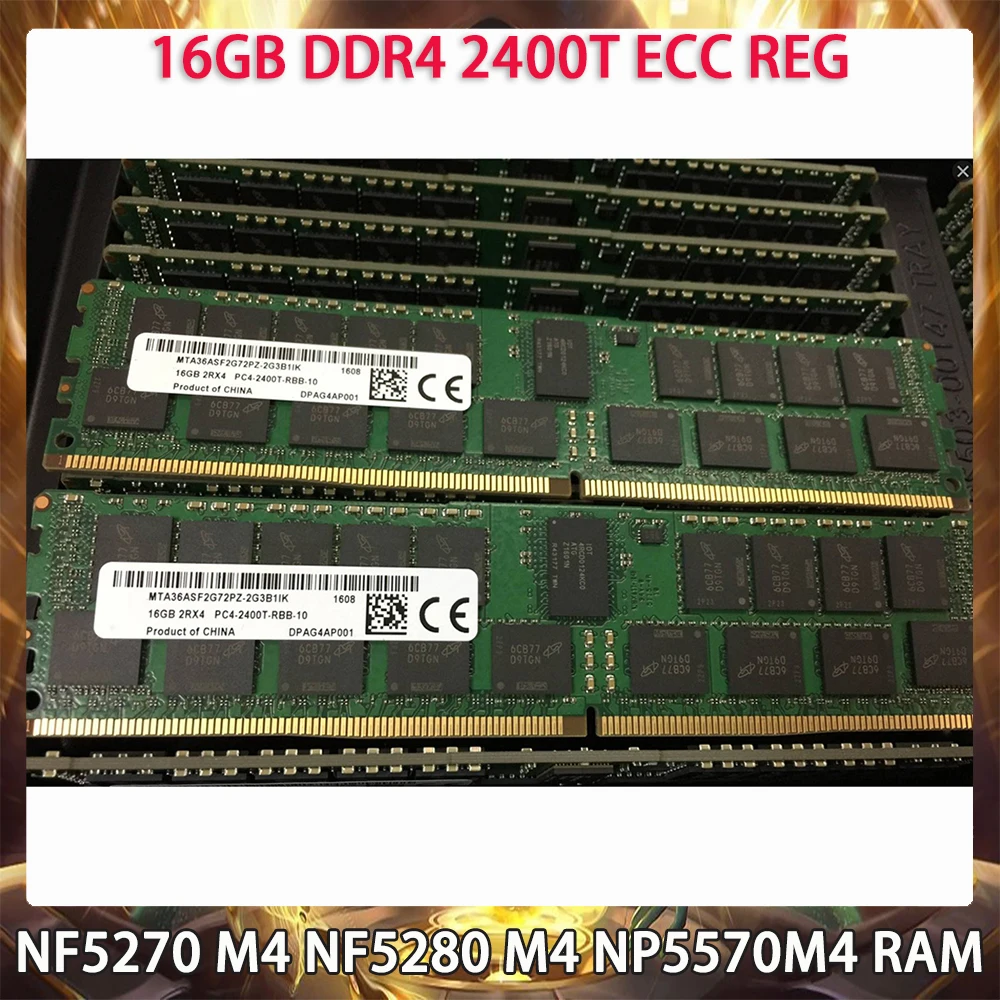 

For Inspur NF5270 M4 NF5280 M4 NP5570M4 Server Memory 16G 16GB DDR4 2400T ECC REG RAM Works Perfectly Fast Ship High Quality