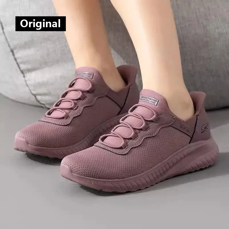 Skechers-Chaussures de dehors Légères et Confortables pour Femme, Baskets de Marche Respirantes et Décontractées, Nouvelle Mode d'Été