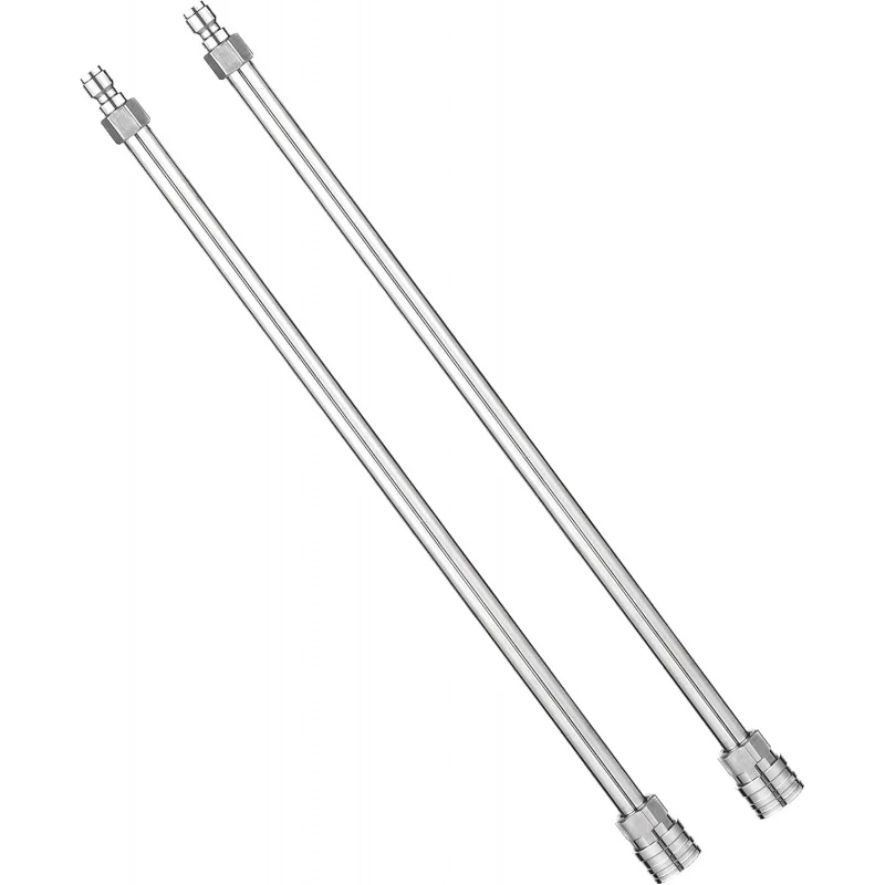 Pressure Washer Extension Wand, 17 Inch Stainless Steel Power Washer Lance, 1/4 Inch Quick Connect, 2